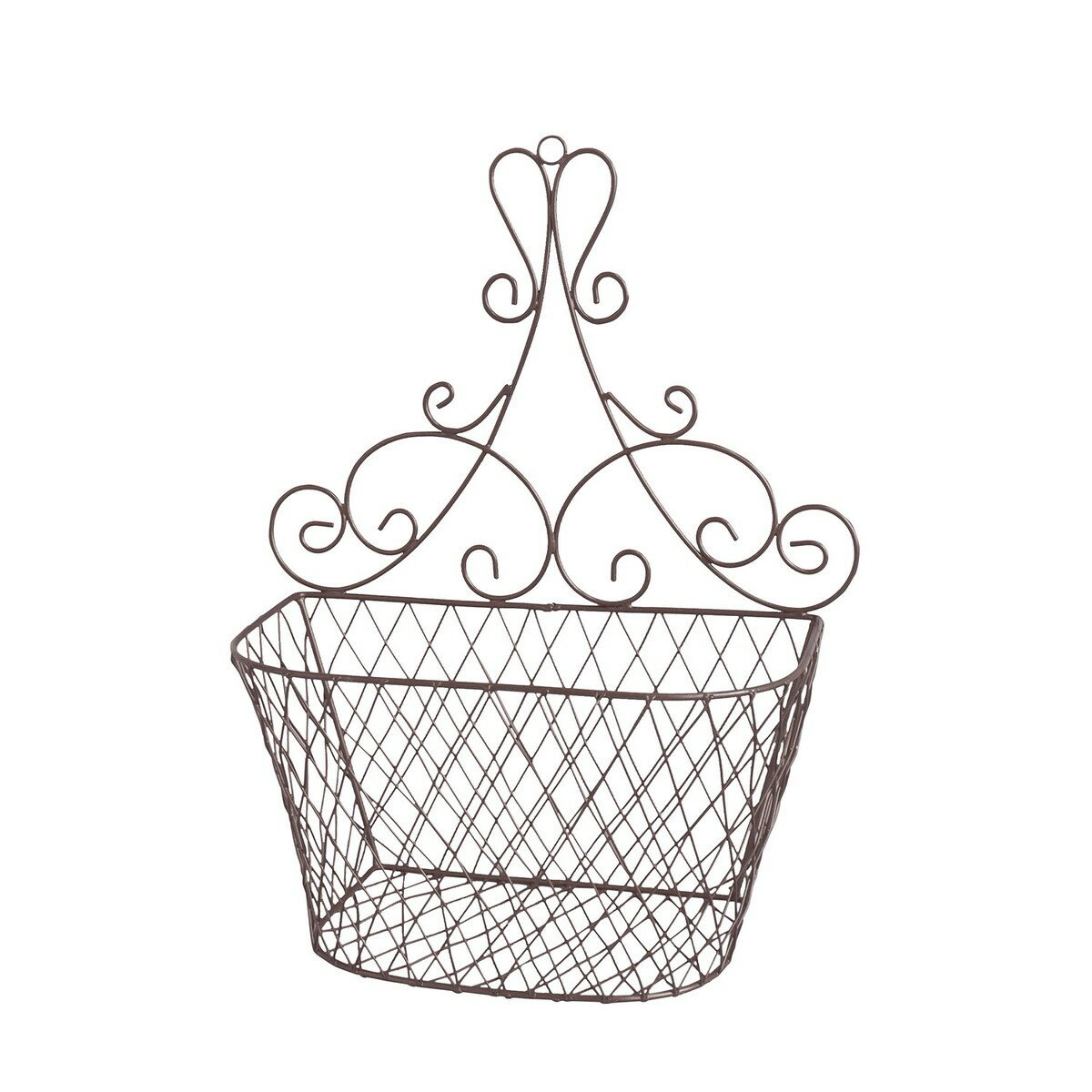 CARNAC/ベビーティアーズウォールバスケットB−IR/KK55IR【07】【取寄】[2個] ガーデニング用品 プランター ワイヤーバスケットのサムネイル