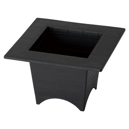 HEADS/和風アーチスタンドポット／ブラック−M（6個）/WBA-PKM【01】 花器、リース 花器・花瓶 その他花器