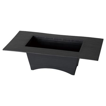 HEADS/和風アーチスタンドポット／ブラック−W（5個）/WBA-PKW【01】 花器、リース 花器・花瓶 その他花器