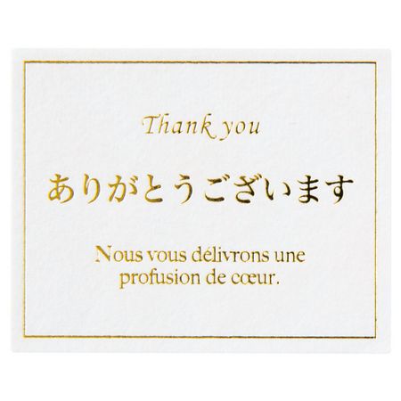 【サイズ】W50×H40mm材質：和紙想いが伝わるメッセージシールです。さりげなく入った英語と日本語の文字がポイントです！和訳デザイン中の欧文訳：Nous vous delivrons une profusion de coeur、あふれる心お届けします。【お取り寄せ商品について】※こちらはお取り寄せ商品となります。現在メーカーデータ上在庫のあるものを掲載させて頂いておりますがメーカー実在庫の欠品等によりご注文いただいた後に欠品が発生する場合がございます。その場合にはメールにてご案内をさせて頂きます。/【VAR：72419】20230317new/ラッピング用品 、梱包資材 ラッピングシール・メッセージシール メッセージシール/