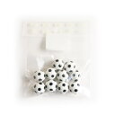 NBK日本紐釦貿易/スポーツチャーム サッカー 15mm 10個入/C22-SC-10【10】 手芸用品 アクセサリー アクセサリーパーツ 手作り 材料