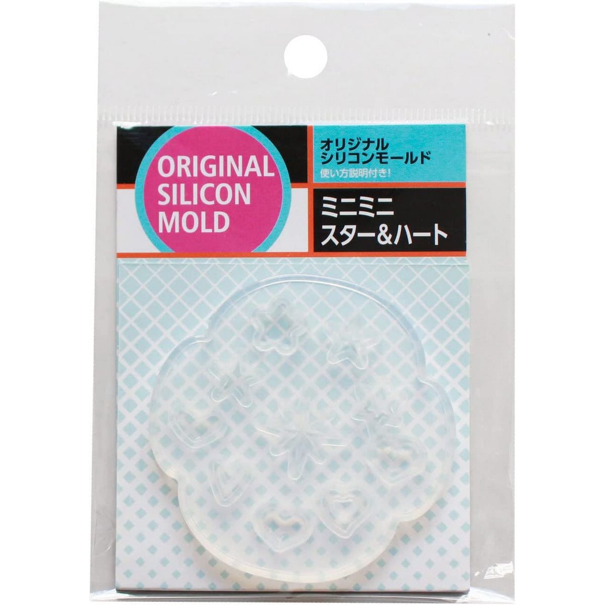 東京交易/ミニスター＆ハートモチーフ レジンモールド 1個入/T10-2365【10】 手芸用品 アクセサリー デ..