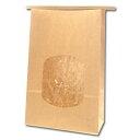 HEIKO/窓付角底袋ワイヤー付15.5−7 未晒無地 全ラミ 10枚/004083502【07】 ラッピング用品 、梱包資材 ラッピング袋・プレゼ...