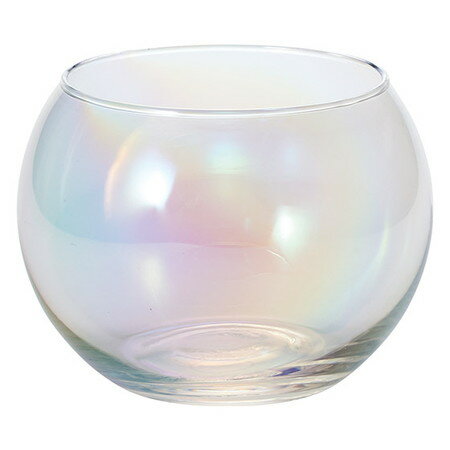 松野ホビー/ラウンドオーロラベース（L）/FR-1458【01】[6コ] 花器、リース 花器・花瓶 ドーム、ガラスドーム