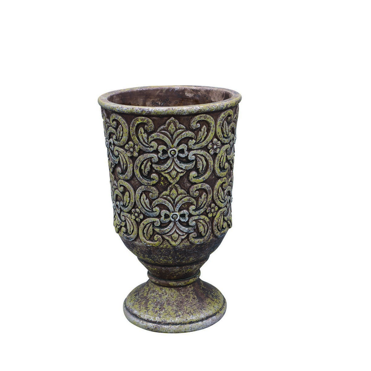 DELLKI/ローブスタンドロング S－BR/ER50BR【07】【取寄】[2個] ガーデニング用品 ポット・鉢 セメントのサムネイル