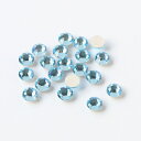 NBK日本紐釦貿易/プレシオサ ラインストーン 熱接着 SS12 144個入 アクアマリン/M2038SS12-60000L【10】 手芸用品 アクセサリー デコレーションパーツ 手作り 材料