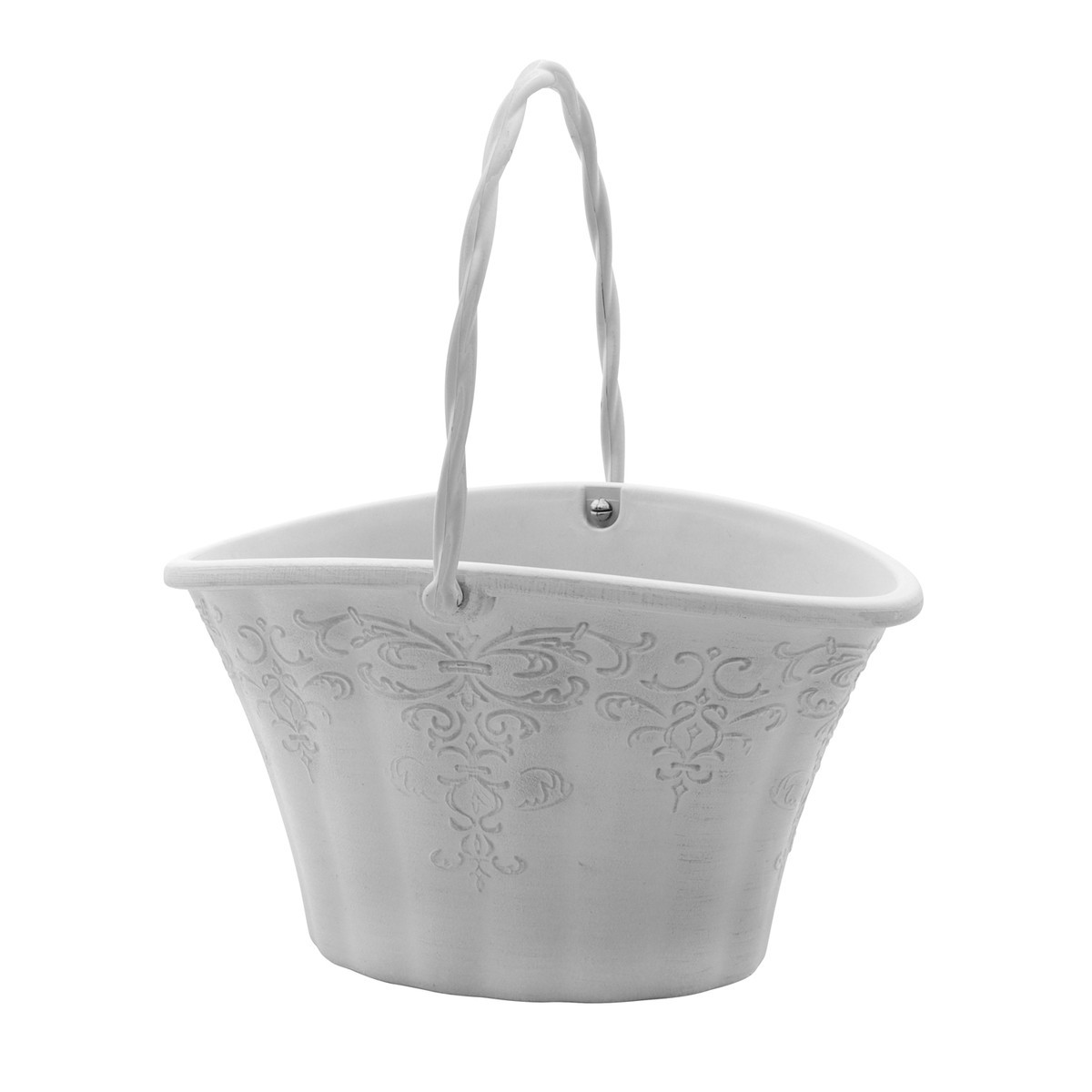 CARNAC/ゴシックバスケットGY/FC026GY【01】【取寄】 ガーデニング用品 ポット・鉢 合成樹脂のサムネイル