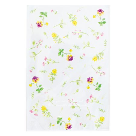 HEADS/ナチュラルフラワーOPPギフトバッグ−4(50枚)/NTF-OP4【01】 ラッピング用品 、梱包資材 ラッピング袋・プレゼント袋 OP...