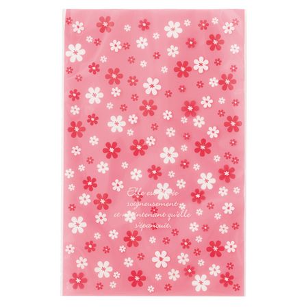 HEADS/ラブリーフラワーOPPギフトバッグ−4(50枚)/LVF-OP4【01】 ラッピング用品 、梱包資材 ラッピング袋・プレゼント袋 OPP...