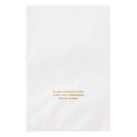 HEADS/ホワイト&ゴールドOPPギフトバッグ−3(50枚)/WG-OP3【01】 ラッピング用品 、梱包資材 ラッピング袋・プレゼント袋 OPP...