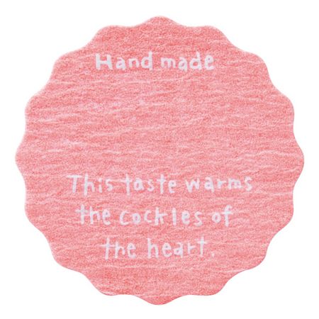 HEADS/オリジナルテイスティシール（手書）−2／ピンク（200枚）/OTW-2S【01】 ラッピング用品 、梱包資..