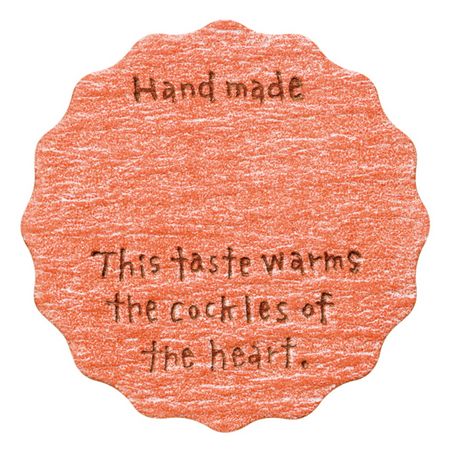 HEADS/オリジナルテイスティシール（手書）−6／レッド（200枚）/OTW-6S【01】 ラッピング用品 、梱包資..