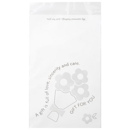 HEADS/シルエットテープ付OPPバッグ−2/ブーケ(50枚)/SIT-TO2【01】 ラッピング用品 、梱包資材 ラッピング袋・プレゼント袋 O...