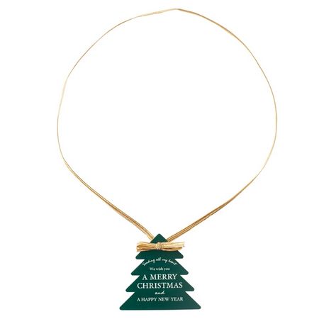 HEADS/クリスマスゴムタッグ／ツリー−1（10枚）/X-TR1【01】 ラッピング用品 、梱包資材 ラッピングタ..