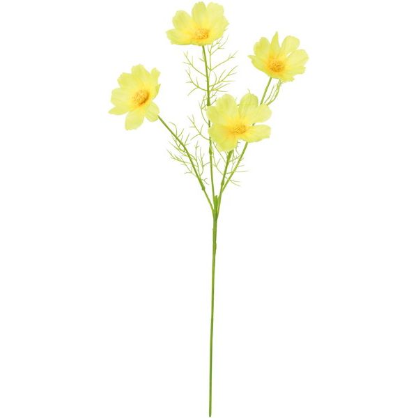 【サイズ】全長38cm・花径6cm材質：ポリエステル PE 鉄 PS●商品名の「×(数字)」は輪数の目安です。本数ではありません。◎重量：約15g(個体差がございます)・造花は人の手作業で作られており、一つ一つに生のお花同様の個体差があります。シワ・ほつれ等はリペアを施してご利用ください。・お花・実・葉は茎から取れる仕様になっているものが大半です。お届け時に取れてしまっている場合は付け戻してご利用下さい。【お取り寄せ商品について】※こちらはお取り寄せ商品となります。現在メーカーデータ上在庫のあるものを掲載させて頂いておりますがメーカー実在庫の欠品等によりご注文いただいた後に欠品が発生する場合がございます。その場合にはメールにてご案内をさせて頂きます。/【VAR：76757】20230707new/ydym23aw21/color20230919造花（アーティフィシャルフラワー） 造花 花材「か行」 コスモス/秋;