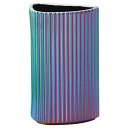 クレイ/Briller_15L11W26H RAINBOW METALLIC/170-068-543【01】 花器、リース 花器・花瓶 陶器花器
