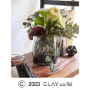 クレイ/conicaglass＿12φ13H GRAY/777-752-810【01】【取寄】 花器、リース 花器・花瓶 ガラス花器 2
