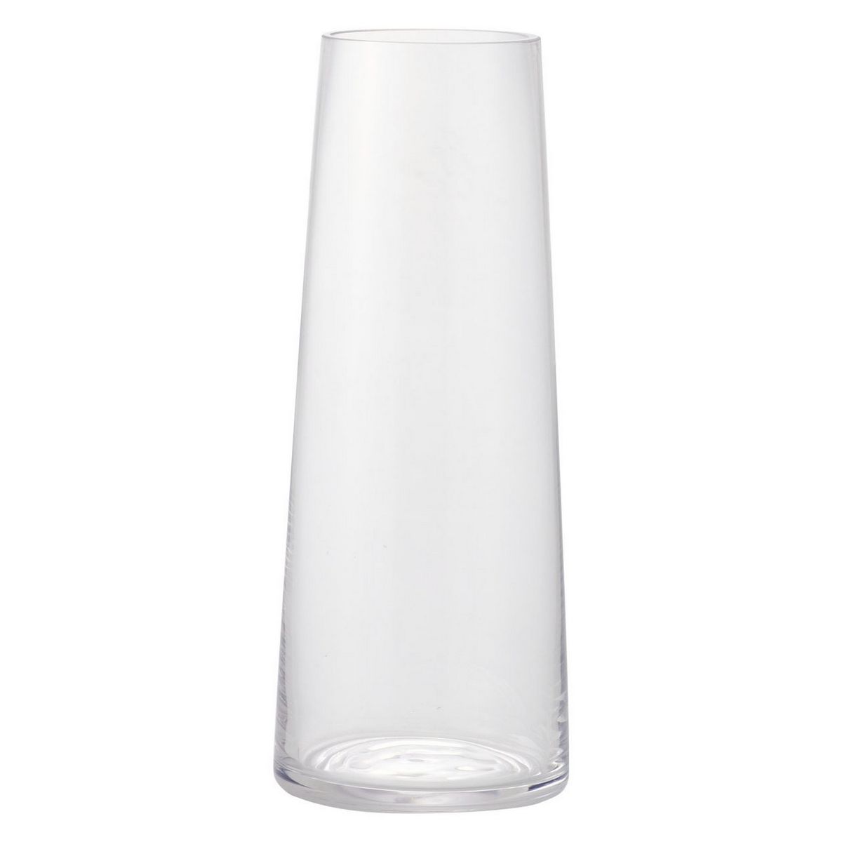 【サイズ】10.5φ27H（cm）材質：ガラス・ガラス製品に水を入れた場合は、破損防止のため花器の底に手を当ててお持ちください。・手作りのため透明度・厚み・重さなど個々にばらつきがある場合があります。また、製造上の気泡・流れ模様線が入る場合がありますが、強度には問題ありません。商品によっては不純物の混入により黒い点が入っている場合があります。【お取り寄せ商品について】※こちらはお取り寄せ商品となります。現在メーカーデータ上在庫のあるものを掲載させて頂いておりますがメーカー実在庫の欠品等によりご注文いただいた後に欠品が発生する場合がございます。その場合にはメールにてご案内をさせて頂きます。/【VAR：76696】20230712new花器、リース 花器・花瓶 ガラス花器/