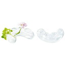 LEOタカオカ/T−541Banana2個セット/T-541【01】 花器、リース 花器・花瓶 ガラス花器