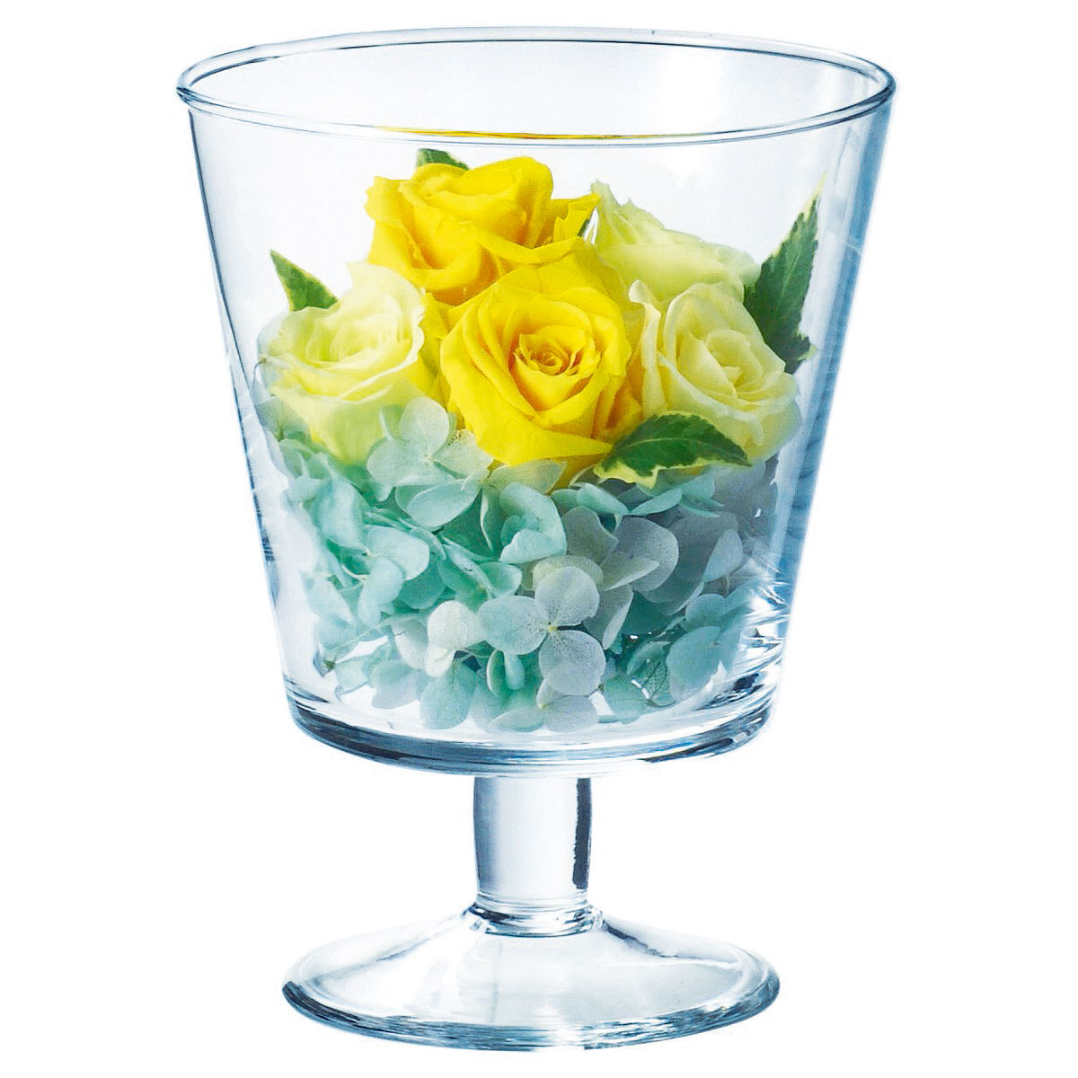 【サイズ】115x150mm材質：ガラス・ガラス製品に水を入れた場合は、破損防止のため花器の底に手を当ててお持ちください。・手作りのため透明度・厚み・重さなど個々にばらつきがある場合があります。また、製造上の気泡・流れ模様線が入る場合がありますが、強度には問題ありません。商品によっては不純物の混入により黒い点が入っている場合があります。【はなどんやお取り扱い商品について】■はなどんや掲載商品には、在庫品とメーカーお取寄商品がございます。掲載納期をご参考にされて下さい。即日発送の納期が記載されている商品でも、当店在庫が欠品となった場合には、お取り寄せにてご手配を進めさせていただきます。※コンビニ支払い・銀行振込等、前払い決済でのご注文については即日発送の対象外となります。■他店舗でも販売をしているため、また、メーカーの実在庫欠品等によりご注文後にご用意ができなくなる場合がございます。その場合にはメールにてご案内をさせて頂きます。■分納は承っておりません。一番遅い納期の商品に合わせて発送となります。20230605new花器、リース 花器・花瓶 ガラス花器/