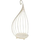 NatureDesigns/テール・大 シルバーリーフ/44945【01】 花器、リース 花器・花瓶 ワイヤー花器