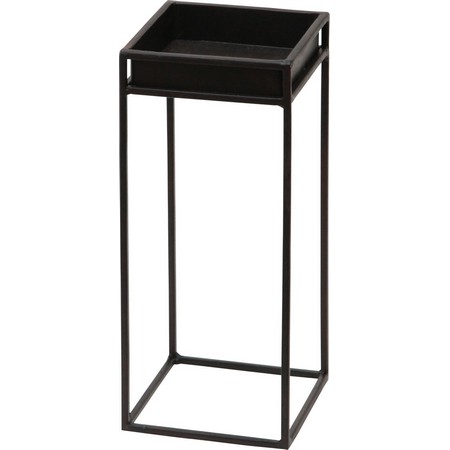 NatureDesigns/ルーフトップ25 ブラック/45275【01】 花器、リース フラワースタンド 花台・花瓶台