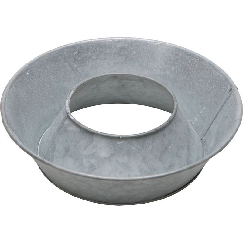 NatureDesigns/クグロフ・小 ナチュラル/118-45531-0【01】[4個] 花器、リース 花器・花瓶 ブリキ・ア..