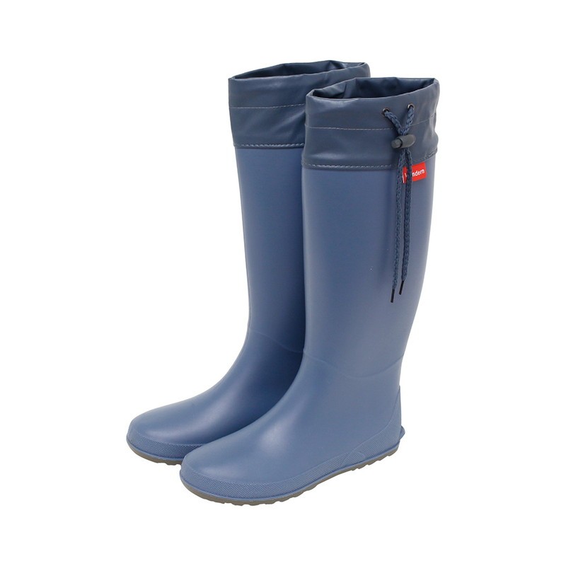 丸和貿易/フォールディングレインブーツ ブルーグレー （L）/400886302【07】 ガーデニング・園芸用品 ..