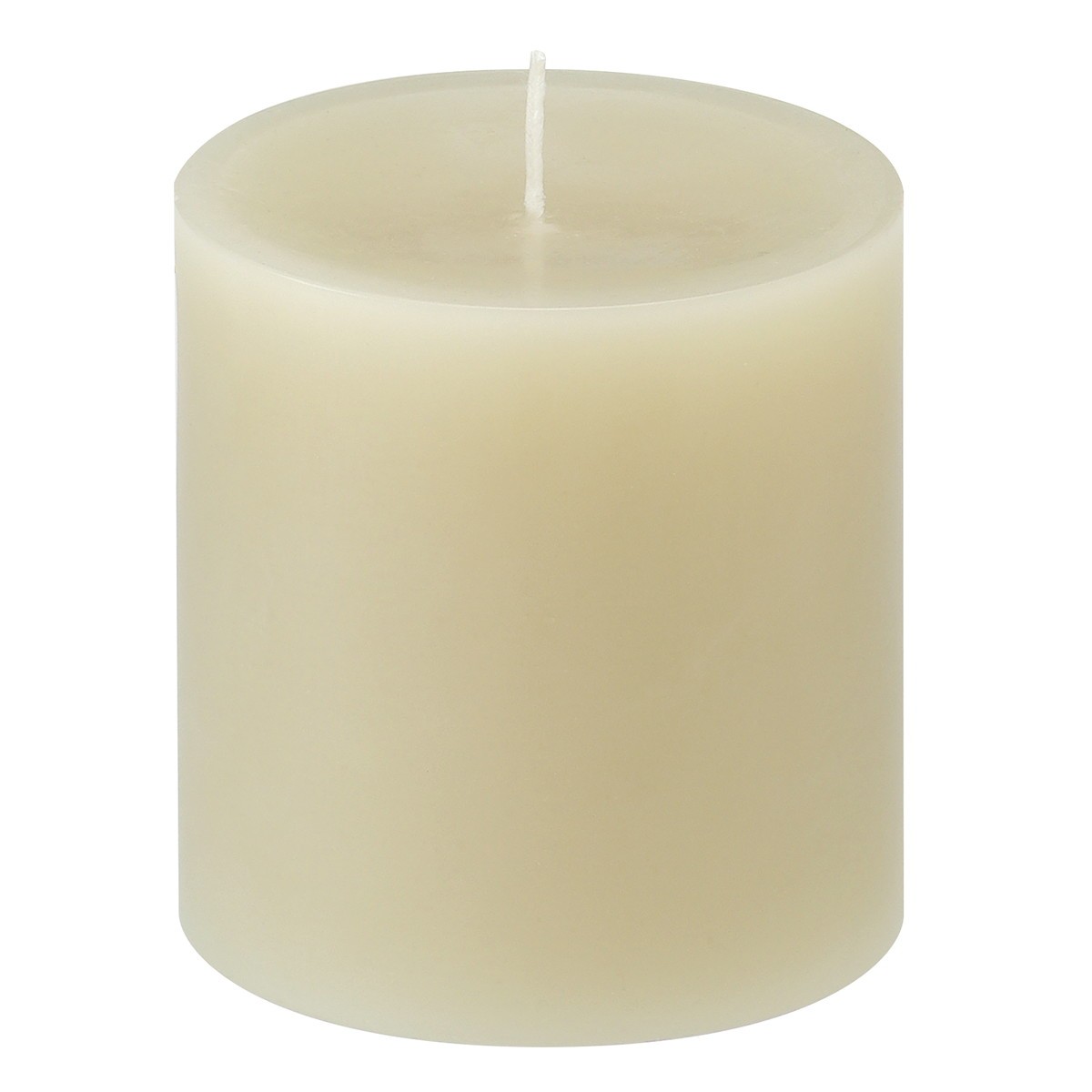 カメヤマ/プレミアムピラー2．75×3 リネン/B0221-00-04【07】[6個] キャンドル・ロウソク ピラーキャンドル