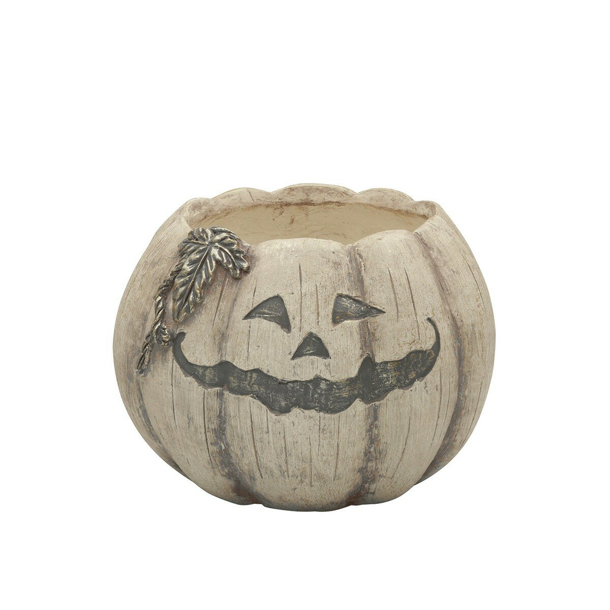 CARNAC/ジャックオーランタンC－IV アイボリー/GFBHW03IV【01】【取寄】 ガーデニング用品 ポット・鉢 セメントのサムネイル