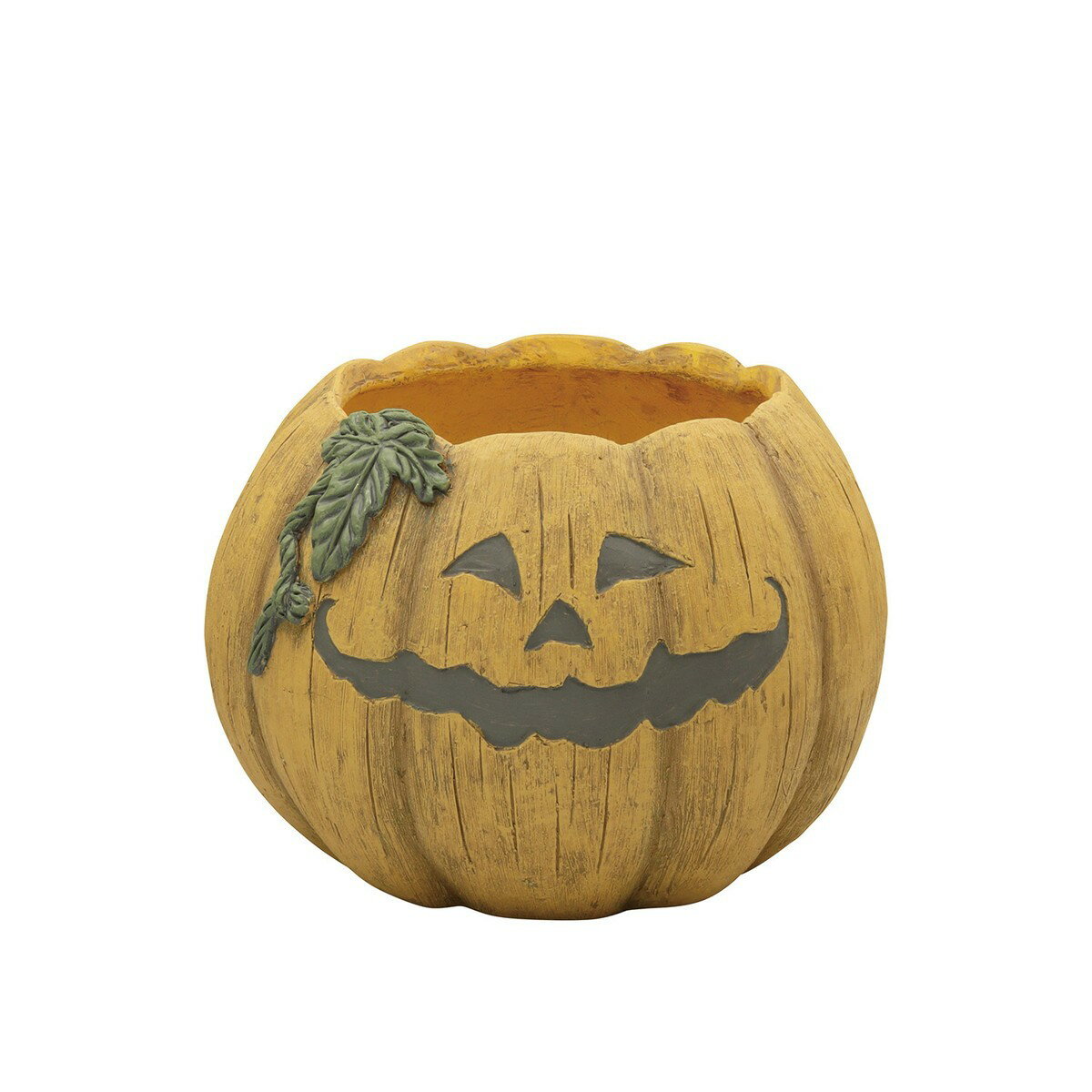 CARNAC/ジャックオーランタンC－YE イエロー/GFBHW03YE【01】【取寄】 ガーデニング用品 ポット・鉢 セメントのサムネイル