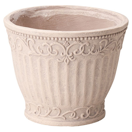 友膳/フェデクルーサークルBR/GF4598【01】 ガーデニング・園芸用品 植木鉢・フラワーポット グラスファイバー鉢