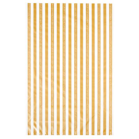 HEADS/ゴールドストライプギフトバッグ−L(20枚)/GDS-BL【01】 ラッピング用品 、梱包資材 ラッピング袋・プレゼント袋 OPP袋・ポ...