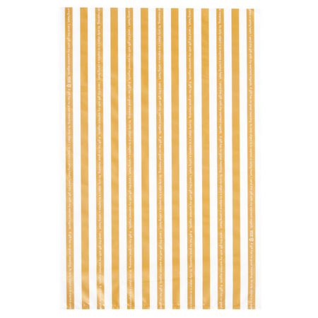 HEADS/ゴールドストライプギフトバッグ−M(30枚)/GDS-BM【01】 ラッピング用品 、梱包資材 ラッピング袋・プレゼント袋 OPP袋・ポ...