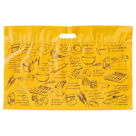 HEADS/ブラウンフレンチガゼットバッグ－L（50枚）/BF-LG【01】【取寄】 ラッピング用品 梱包資材 ラッピング袋 プレゼント袋 OPP袋 ポリ袋