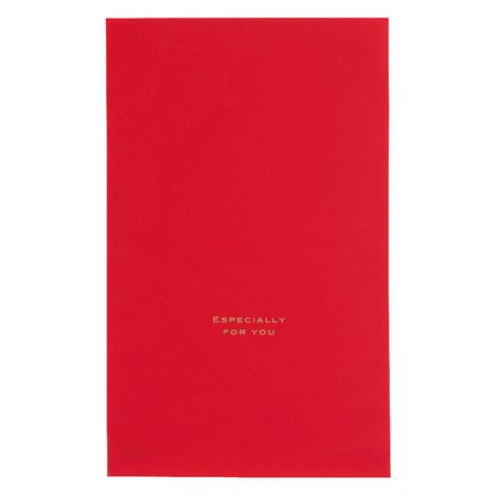 【スーパーSALE対象商品】《10％OFFセール》HEADS/梨地バッグレッド−S（50枚）/EVR-BS【01】 ラッピング用品 、梱包資材 ラッピング袋・プレゼント袋 OPP袋・ポリ袋