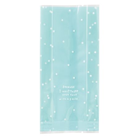 HEADS/ブルードットスイーツパック／クリア−2（100枚）/LDT-OB2【01】 ラッピング用品 、梱包資材 ラッ..