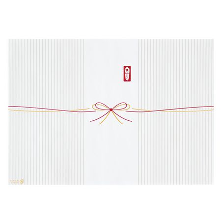 HEADS/掛け紙レギュラー/ストライプA4(30枚)/KGR-SA4【01】 ラッピング用品 、梱包資材 ラッピングペーパー(包装紙) カットアイテム