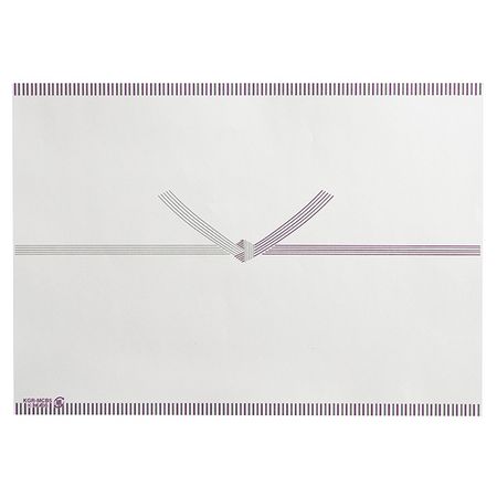 HEADS/掛け紙弔事/結び切りB5(30枚)/KGR-MCB5【01】 ラッピング用品 、梱包資材 ラッピングペーパー(包装紙) カットアイテム