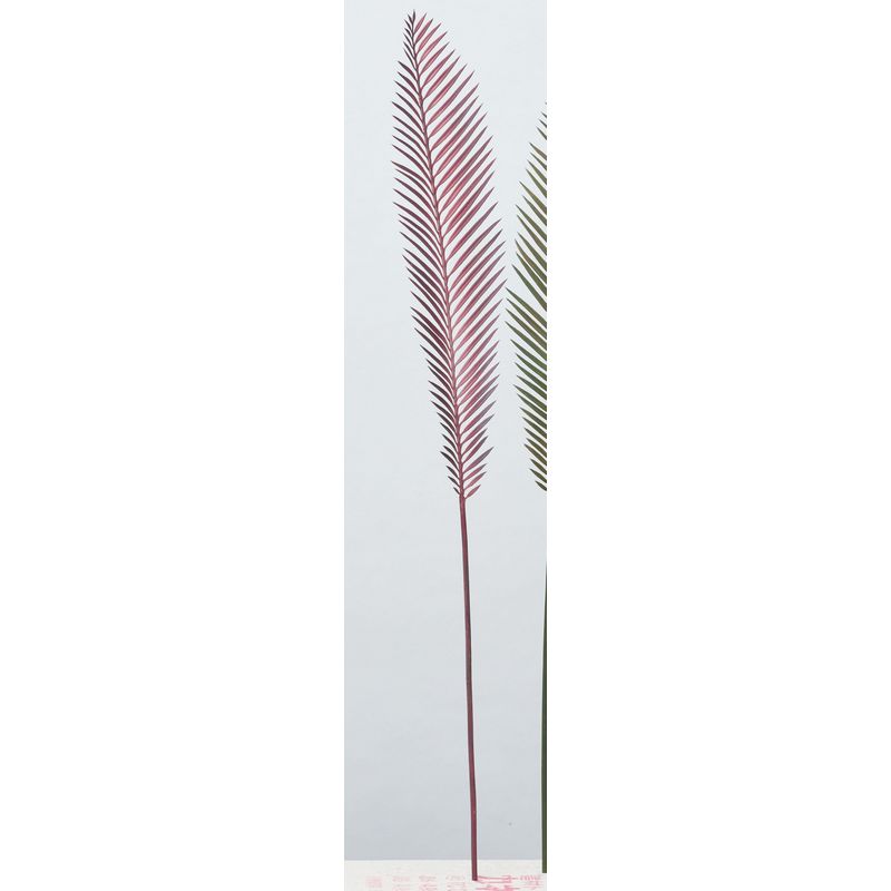 【造花】アスカ/パームリーフ ダスティワイン/A-44078-15D【01】 造花（アーティフィシャルフラワー） 造花葉物、フェイクグリーン ヤシ