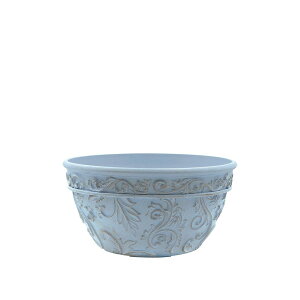 CARNAC/ボールドアラベスクボウルBL ブルー/FC035BL【01】 ガーデニング・園芸用品 植木鉢・フラワーポット 合成樹脂鉢