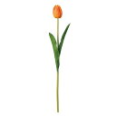【造花】MAGIQ東京堂/チアフルチューリップ オレンジ #9 ORANGE/FM007848-009【01】 造花(アーティフィシャルフラワー) 造花 花材「た行」 チューリップ