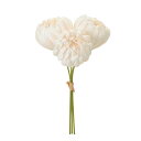 【造花】MAGIQ東京堂/グレイスマムピック クリーム #37 CREAM/FM000273-037【01】 造花(アーティフィシャルフラワー) 造花 花材「か行」 キク(菊)・ピンポンマム