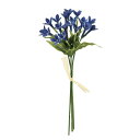 【造花】MAGIQ東京堂/サリューブバリアブーケ ダークブルー #10 DKBL/FM007208-010【01】 造花(アーティフィシャルフラワー) 造花 「は行」 ブバリア
