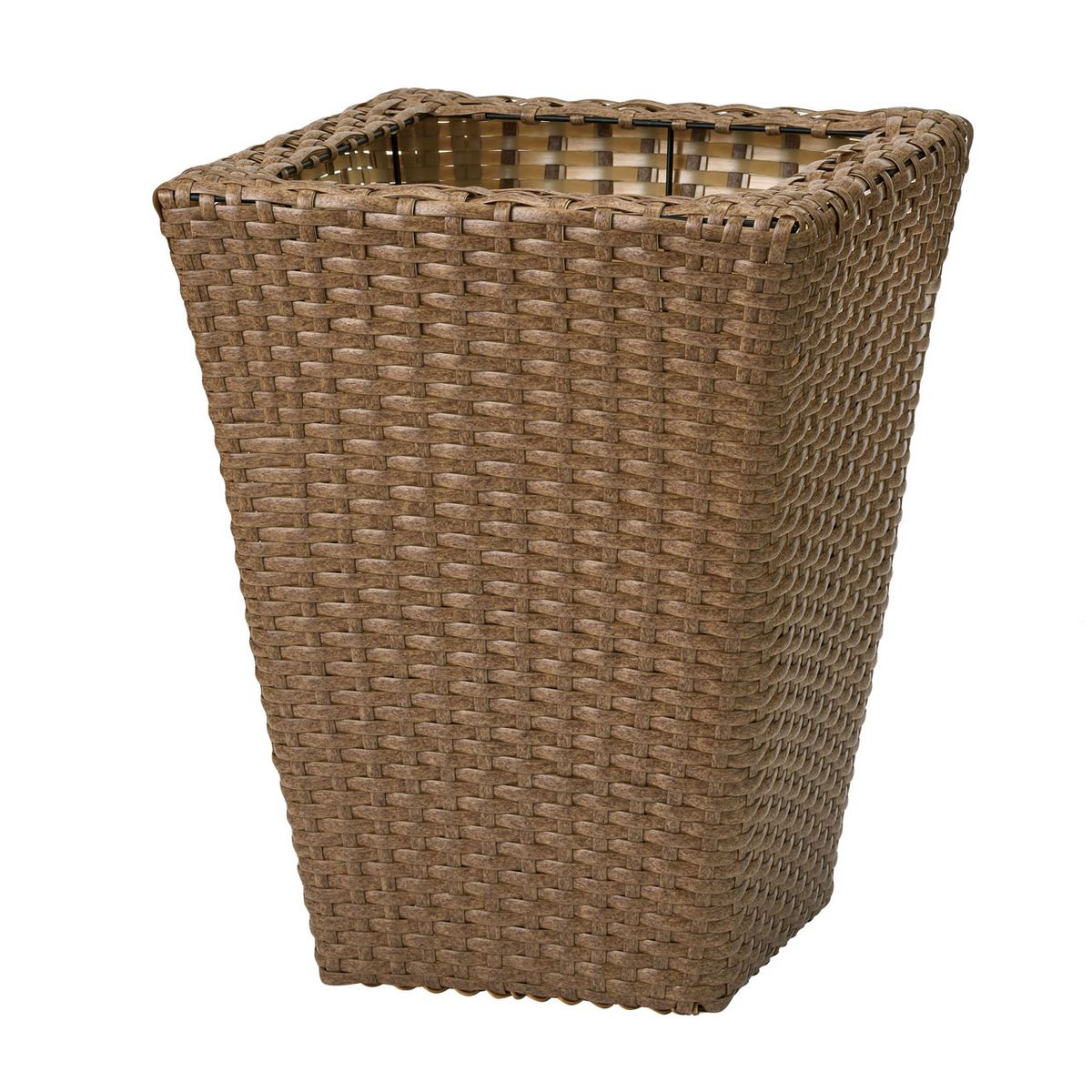 プラ編みプランター 4050 ライトブラウン #8 LT.BROWN/GX004050-008【01】 造花（アーティフィシャルフ..
