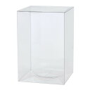 REPE80クリアボックスLL/UK000814【01】 ラッピング用品 、梱包資材 ラッピング箱・ギフトボックス クリアケース(ボックス)