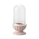クレイ/cherir 6φ12.5H PINK/159-532-510【01】 花器、リース 花器・花瓶 ドーム、ガラスドーム