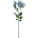 【造花】YDM/コンフォートエレガントローズ ブルー/FD-0125BLU【01】 造花(アーティフィシャルフラワー) 造花 花材「は行」 バラ