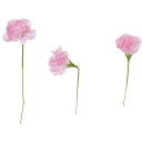 【造花】YDM/カーネーションピック20Pセット ピンク/FZY-0446P【01】 造花(アーティフィシャルフラワー) 造花 花材「か行」 カーネーション