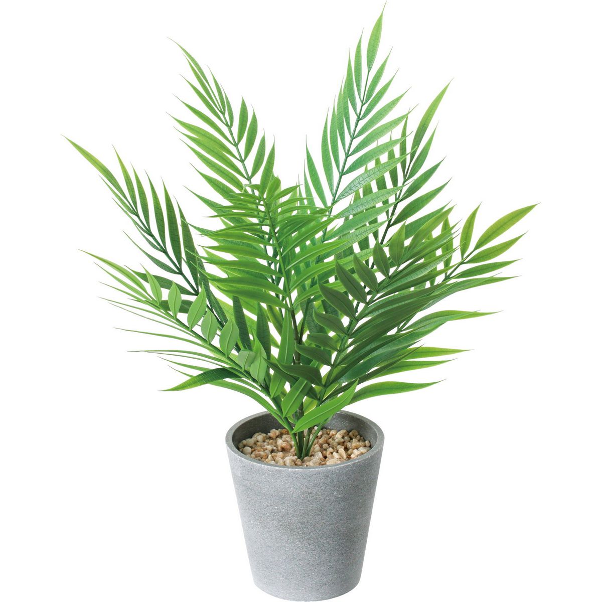 【人工観葉植物】YDM/テーブルヤシポット グリーン/GLA-1564GR【01】 造花（アーティフィシャルフラワ..